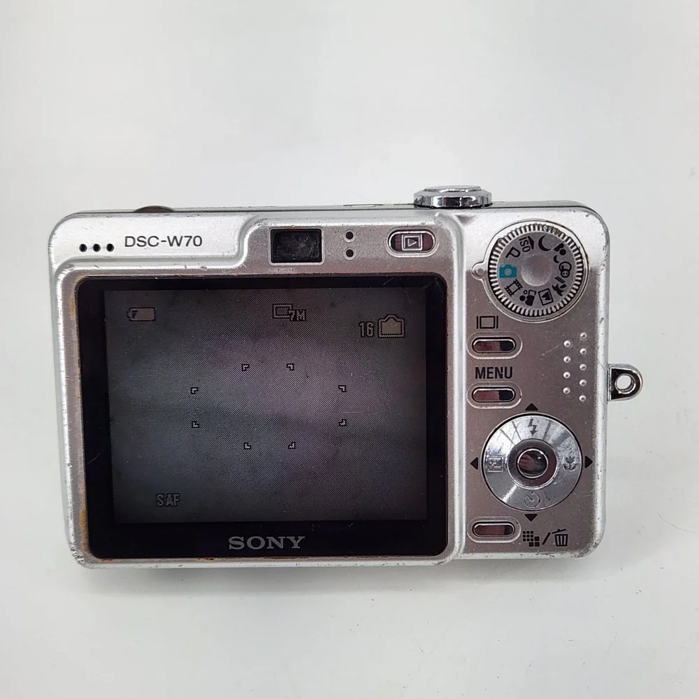 Sony Cybershot DSC-W70 DSC-S980 Digital Cameras‎ Parts Repair Lot Bundle